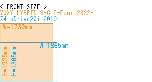 #VOXY HYBRID S-G E-Four 2022- + Z4 sDrive20i 2019-